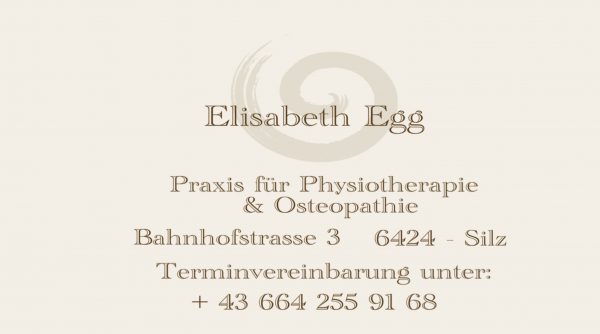 Elisabeth Egg, Praxis für Physiotherapie & Osteopathie
